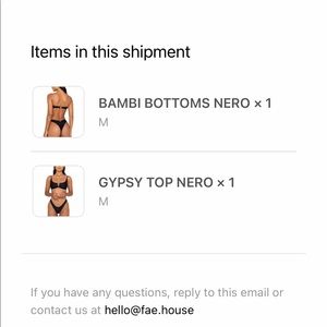 FAE swim, never been worn. New with tags.